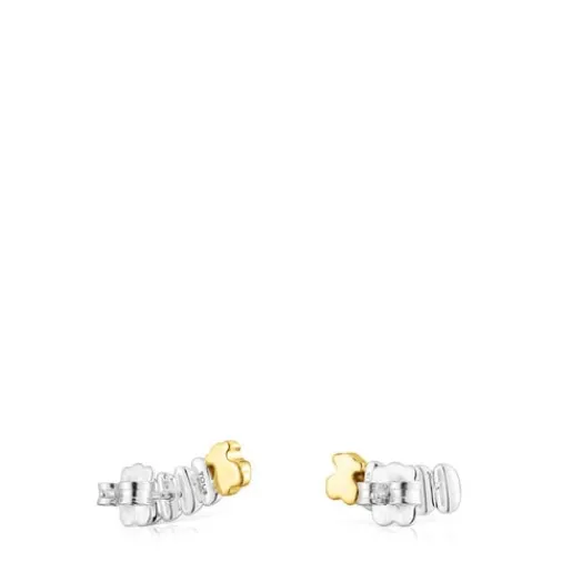 Pendientes trepadores bicolor Virtual Garden^TOUS Outlet