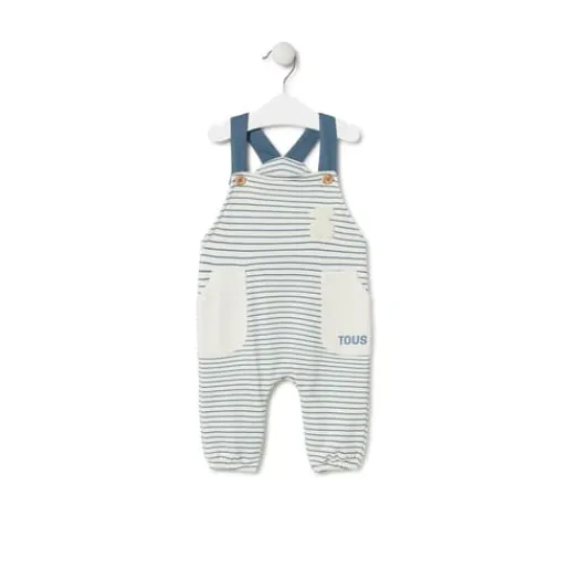 Peto de bebé de tirantes Classic azul^TOUS