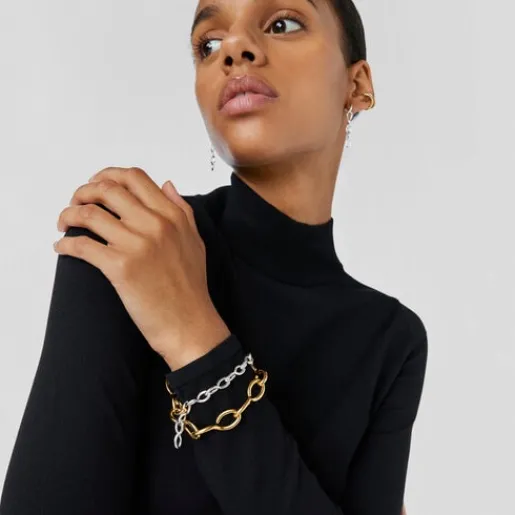 Pulsera bicolor Bent^TOUS Online