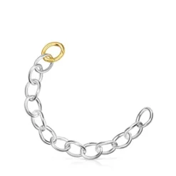 Pulsera bicolor de anillas Hav^TOUS Clearance