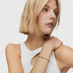 Pulsera bolas con baño de oro 18 kt sobre plata y espinela Basic Colors^TOUS Online