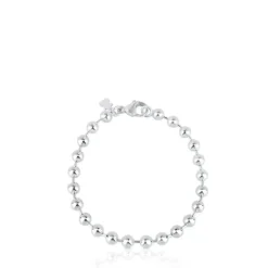Pulsera de bolas de plata Basics^TOUS Clearance