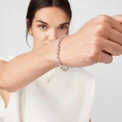 Pulsera de bolas de plata Basics^TOUS Clearance