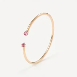 Pulsera de oro rosa y oro blanco con espinelas ATELIER^TOUS Best