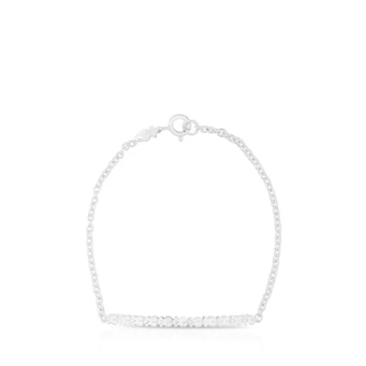 Pulsera de plata de 17,5cm Straight^TOUS Clearance