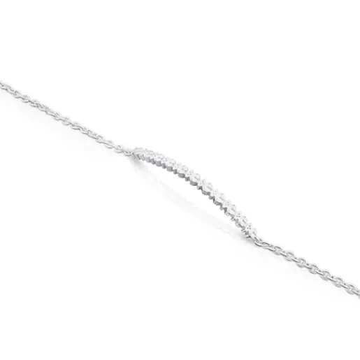 Pulsera de plata de 17,5cm Straight^TOUS Clearance