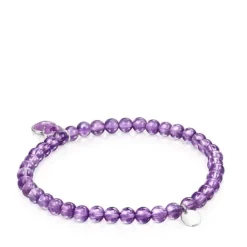 Pulsera de y amatista Icon Color^TOUS New