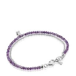 Pulsera de y amatista Bold Bear^TOUS Best