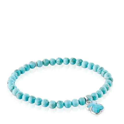 Pulsera de plata y magnesitas Icon Color^TOUS Sale