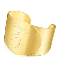 Pulsera esclava con baño de oro 18 kt sobre plata Eugenia X^TOUS Best