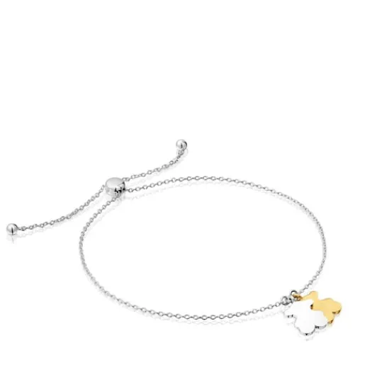 Pulsera oso cadena bicolor Sweet Dolls^TOUS Best