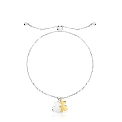 Pulsera oso cadena bicolor Sweet Dolls^TOUS Best