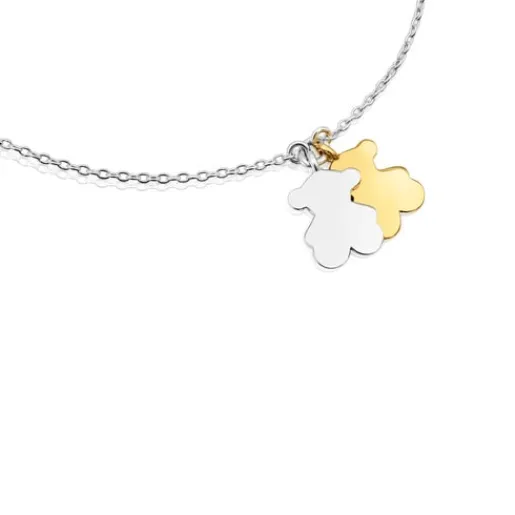 Pulsera oso cadena bicolor Sweet Dolls^TOUS Best