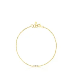 Pulsera tira de y diamantes Les Classiques^TOUS Online