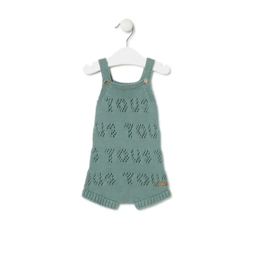 Ranita de punto de bebé Tricot logo verde^TOUS Clearance