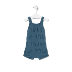 Ranita de punto de bebé Tricot logo azul^TOUS Online
