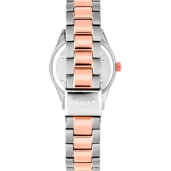 Reloj analógico con brazalete de acero y acero IPRG rosado T-Bear Kdt^TOUS Best