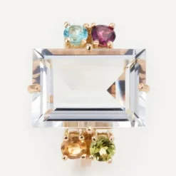 Sortija de oro con gemas ATELIER^TOUS Outlet